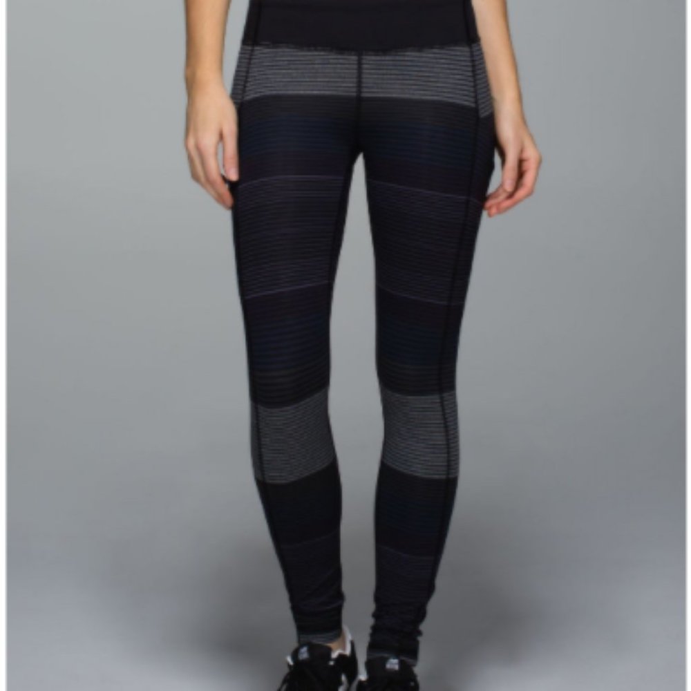 Lululemon Speed Tight II RARE HTF Om Stripe sz 2, 6, & 8